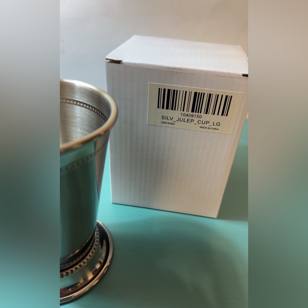 Two Silver Julep Cups-NWT
